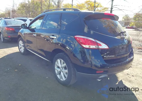 2012 Nissan Murano Sl из США, поврежденный, VIN JN8AZ1MW6CW234504